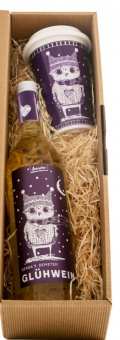 Paket GERDA´S Demeter Glühwein Weiß & Thermoporzellanbecher 