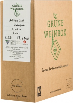 Grauburgunder QW Kaiserstuhl EDITION Grüne Weinbox 2022 Abril 