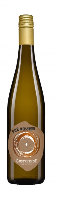 Pur Riesling trocken 2020 Naturwein Weingut Gustavshof (im 6er Karton)
