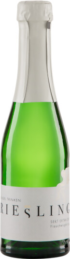 ENGELCHEN Rieslingsekt extra-dry Piccolo Flaschengärung (im 6er Karton) 