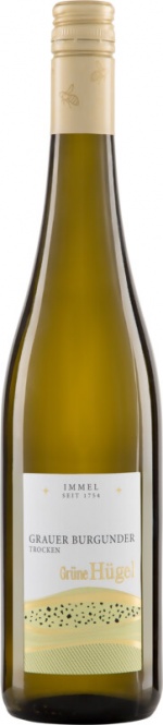 Grauburgunder Grüne HÜGEL QW Rheinhessen 2024 Immel (im 6er Karton) 