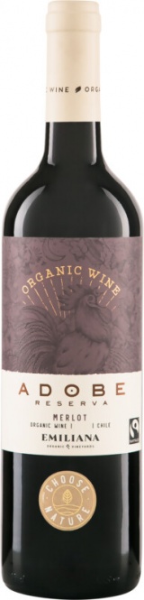 Emiliana Adobe Merlot Reserva DO 2022 (im 6er Karton) 