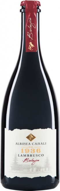 ALBINEA CANALI DAL 1936 Lambrusco dell'Emilia IGT Semisecco Cantine Canalie (im 6er Karton) 
