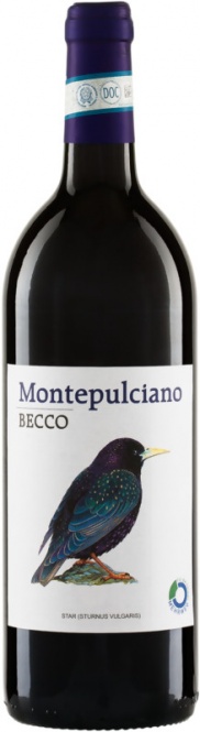 Montepulciano BECCO DOC 2021 1l (im 6er Karton) 