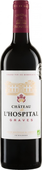 Château de L’Hospital Graves Rouge AOC 2019 (im 6er Karton) 