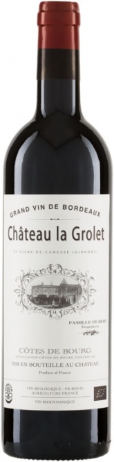 Château La Grolet Côtes de Bourg Rouge AOC 2021 (im 6er Karton) 