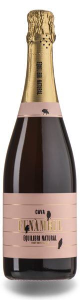 Entre Vinyes Cava Funambul Brut Nature Rosé 2021 (im 6er Karton) 