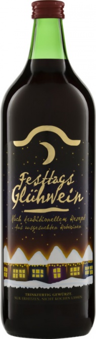 Festtags Glühwein Rot 1 Liter (im 6er Karton) 