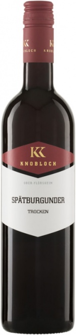 Spätburgunder Gutswein trocken QW 2022 Knobloch (im 6er Karton) 