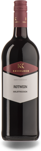 Knobloch Rotwein-Cuveé halbtrocken 1000ml 2018 (im 6er Karton) 