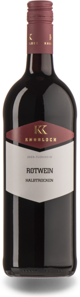 Knobloch Rotwein-Cuveé halbtrocken 1l 2023 (im 6er Karton) 