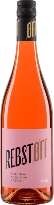 REBSTOFF Pinot Rosé alkoholfrei 2025 Keth (im 6er Karton) 