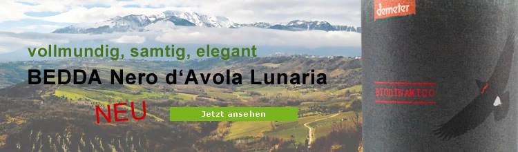 Biowein BEDDA Nero d‘Avola Lunaria