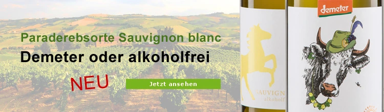 Biowein Sauvignon blanc Angebot